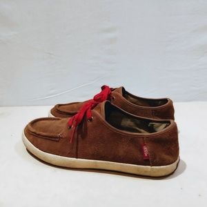 Vans low-top, leather surf shoes